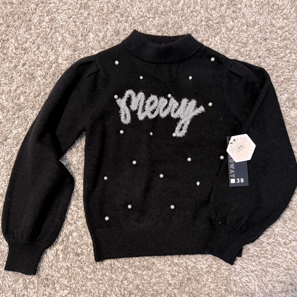 “MERRY” sweater